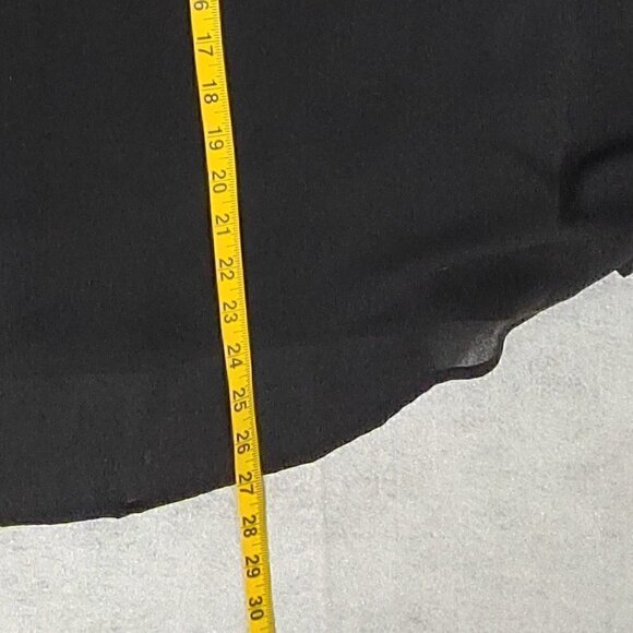 Peach Love California Black Swing Dress With Inner Liner Size Small - Picture 9 of 11